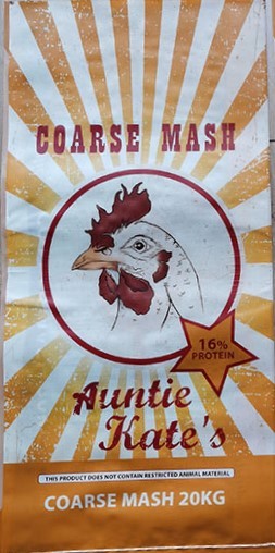 Laying Mash Auntie Katies 20kg Orange