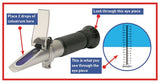 REFRACTOMETER PORTABLE DAIRY/EQUINE COLOSTRUM