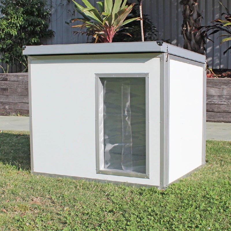 Dog Kennel Cozy Cube Medium White