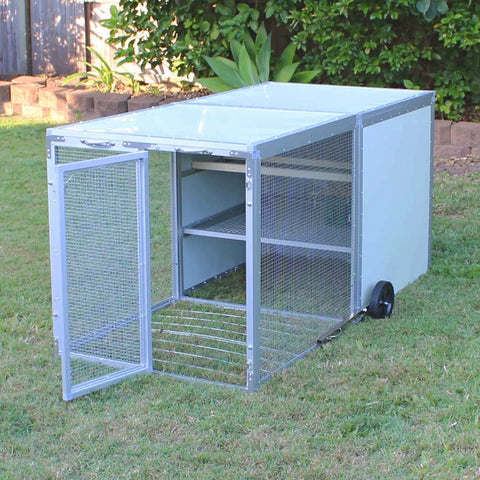 CHICKEN TRACTOR 2 PANEL EASY TO MOVE