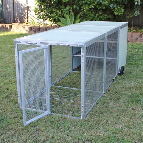 CHICKEN TRACTOR 3 PANEL EASY TO MOVE