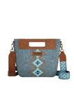 Wrangler Inez Embroidery Bag - Blue