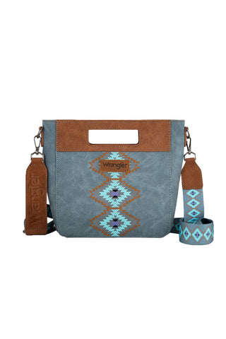 Wrangler Inez Embroidery Bag - Blue