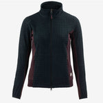 JACKET B-VERTIGO DARCEY TECHNICAL FLEECE - DARK BLUE & MAROON