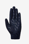 HORZE ARIELLE JUNIOR SUMMER GLOVES - DARK BLUE