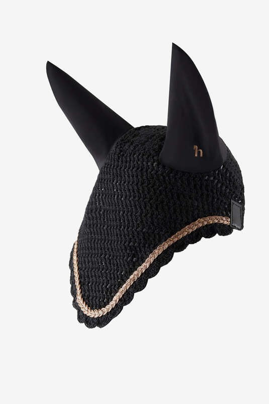 Horze Glarus Ear Net - Black