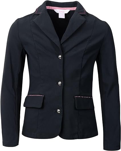 HORZE ZAYLA KIDS SHOW JACKET - DARK NAVY [SZ:S]