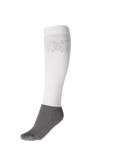 B VERTIGO ELAINA COMPETITION SOCKS - BRILLIANT WHITE [SZ:EU 35-38/ AU 4-7]