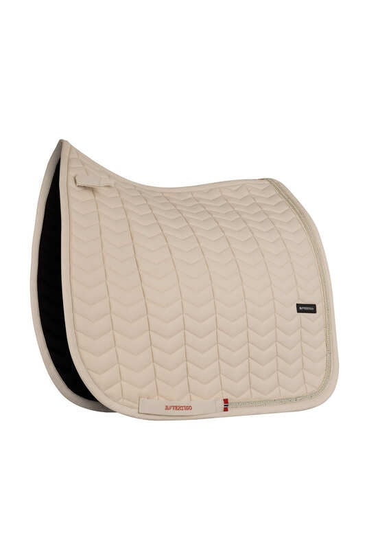 B VERTIGO EMPOWERMENT DRESSAGE SADDLE PAD - MOONBEAM