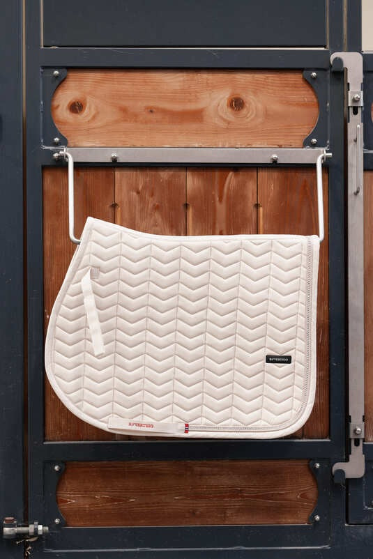 B VERTIGO EMPOWERMENT JUMPING SADDLE PAD - MOONBEAM