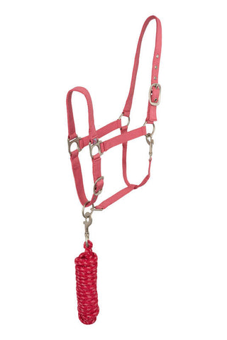 HALTER & LEAD SET HORZE ROSE TONIQUE  - FRUIT DOVE [SZ:PONY]