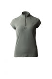 B Vertigo Joelle Short Sleeve Training Shirt - Mulled Basil [sz:38]