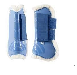 Horze Caliber Set Pile Lining Powder Blue