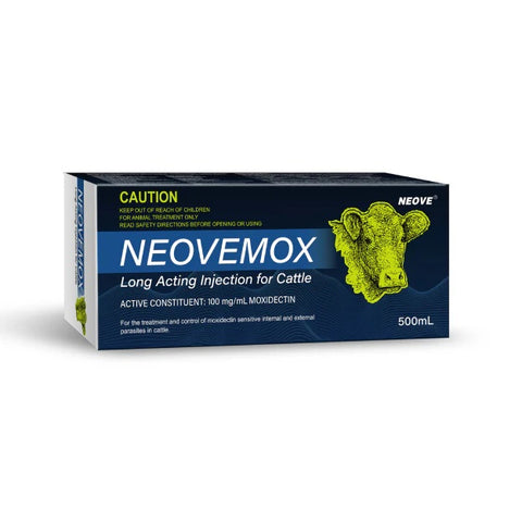 NEOVEMOX LONG ACTING INJECTION FOR CATTLE 500ML