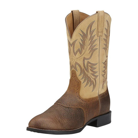 BOOTS ARIAT MENS HERITAGE STOCKMAN