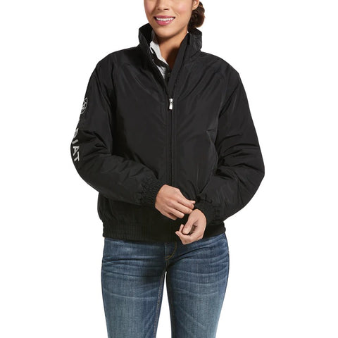 ARIAT WOMENS TEAM STABLE INS JACKET - BLACK [SZ:S]