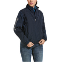 ARIAT WOMENS TEAM STABLE INS JACKET - NAVY