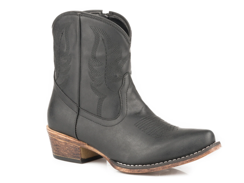 ROPER WOMENS SHAY BLACK BOOTS SIZE 6 [SZ:6.0]