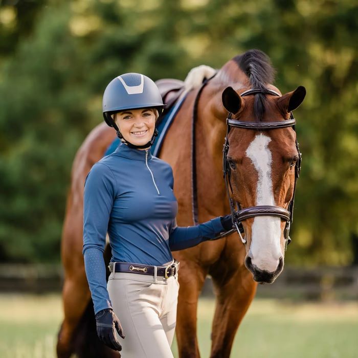 Helmet Equinavia Crown Mips - Navy Gold [sz:m]
