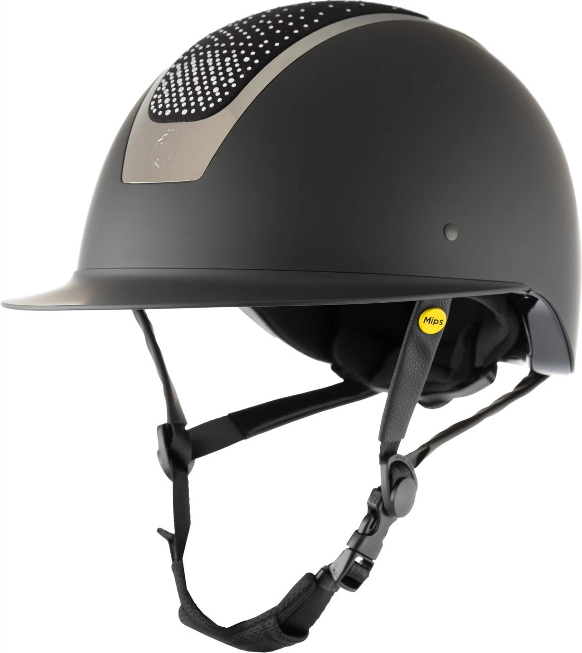 Helmet Equinavia Crown Mips - Black Silver Crystal [sz:l 58-60cm]