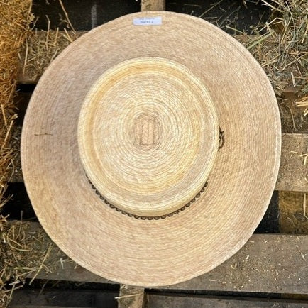 SUNBODY HAT - OAK ELKO WITH OLD WEST BAND [SZ:55]