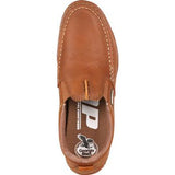 GEORGIA CEDAR FALLS MENS MOC TOE SLIP ON - TAN