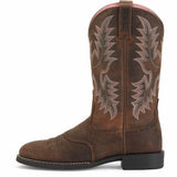 ARIAT WOMENS HERITAGE STOCKMAN - DRIFTWOOD BROWN [SZ:7.5C]