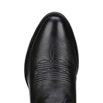 ARIAT WOMENS HERITAGE WESTERN R TOE - BLACK DEERTAN [SZ:9.5]