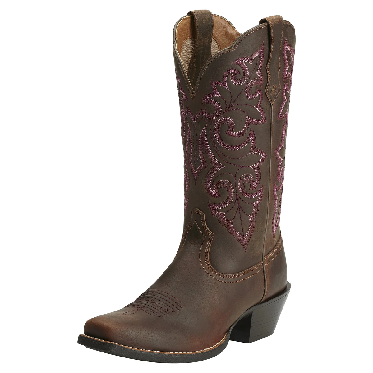 Boots Ariat Womens Round Up Square Toe [sz:7]
