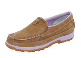 Twisted X Womens Cellstretch Slipon Brown/lilac [sz:6]