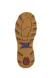 TWISTED X WOMENS FLOWER CELLSTRETCH SLIP ON - BROWN [SZ:7.0]