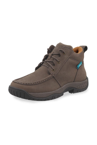 TWISTED X WOMENS 4 ALL AROUND WORK BOOT - SHITAKE BROWN