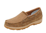 Twisted X Womens Wave Cellstretch Slipon Brown/bronze [sz:5.5]