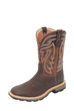 Twisted X Mens 11 Ultralite Work Chocolate/burnt Brown [sz:8]