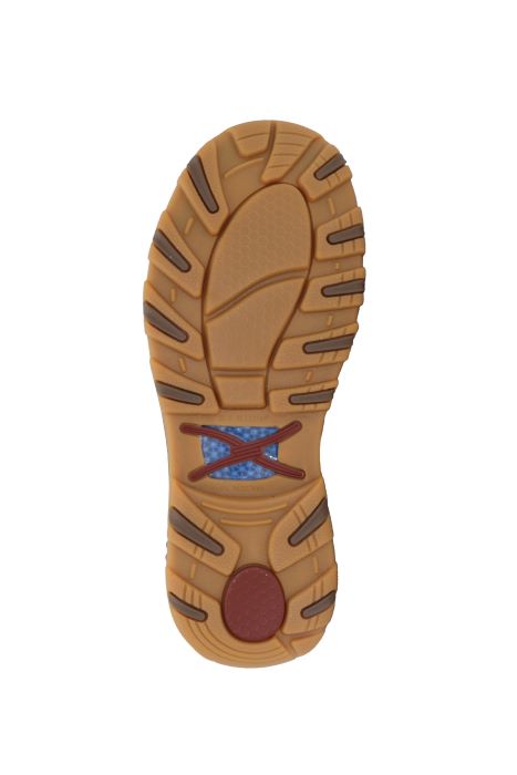 TWISTED X FLORAL WOMENS CELLSTRETCH SLIPON - BROWN [SZ:5.5]