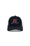TWISTED X BUCKLE HIGH PROFILE CAP - NAVY/WHITE