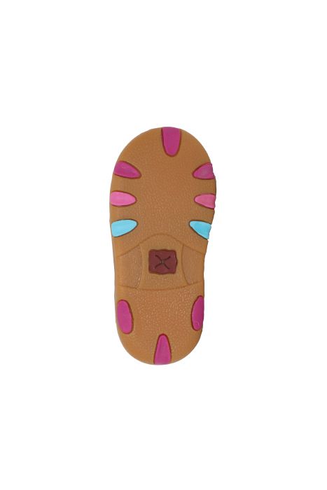Twisted X Infants Cactus Sky Casual Mocs - Bomber/multi [sz:j02]