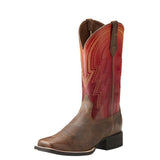 Ariat Waylon Womens Round Up Wide Square Toe Boots [sz:6b]