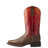 ARIAT WAYLON WOMENS ROUND UP WIDE SQUARE TOE BOOTS