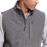 ARIAT VERNON 2.0 MENS SOFTSHELL VEST - CHARCOAL [SZ:2XL]