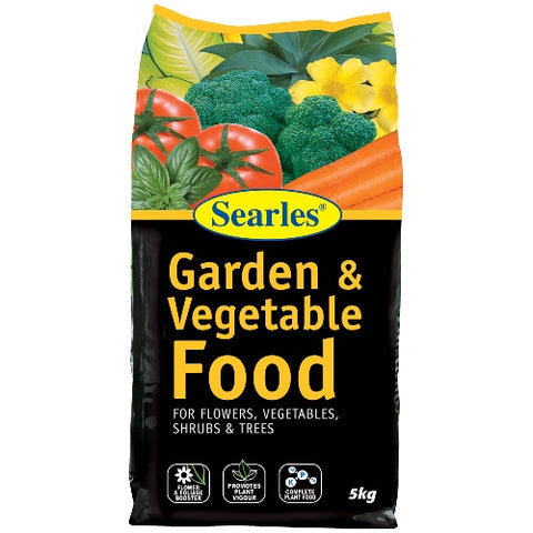 GARDEN AND VEG FOOD 5KG SEARLES