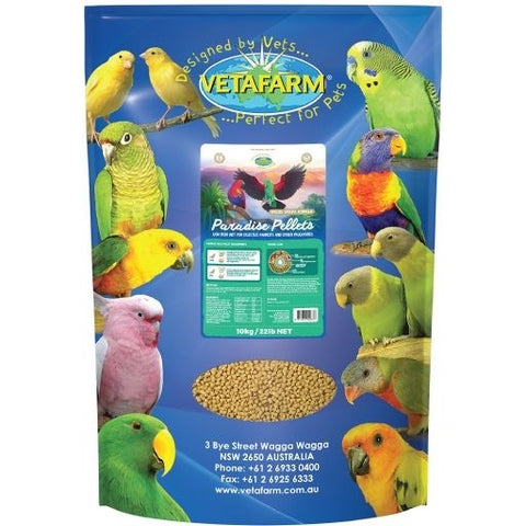 PARROT PARRADISE PELLETS 2KG