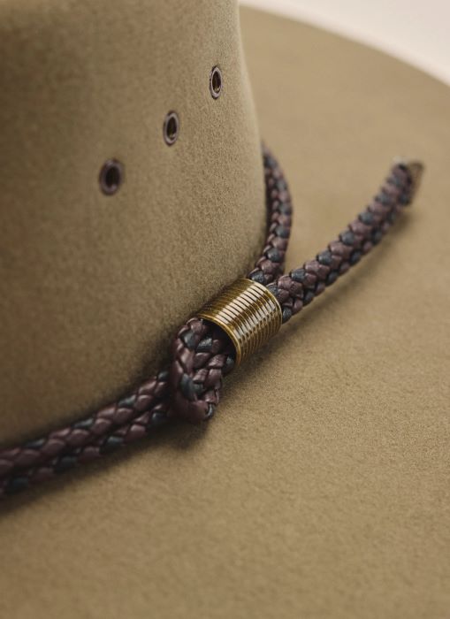 Kidman Stockman Hat - Brown [sz:57]