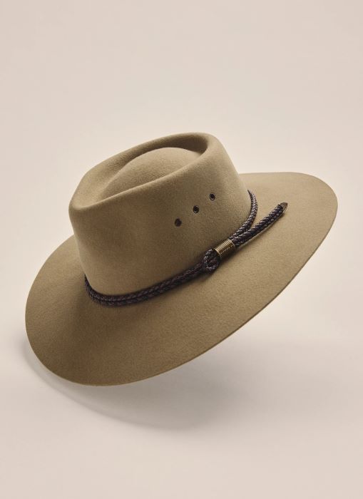 Kidman Stockman Hat - Brown [sz:57]