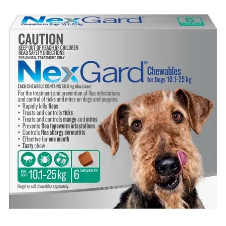 NEXGARD 10KG-25KG 3 PACK