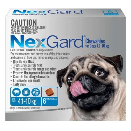 Nexgard 4kg-10kg 6 Pack