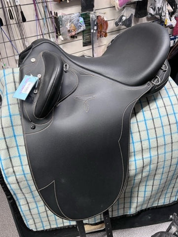 SADDLE WINTEC 500 STOCK HART BLK LARGE