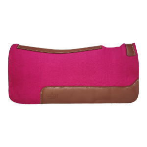 SADDLE PAD OREGON FELT HOT PINK [SZ:32" X 30"]