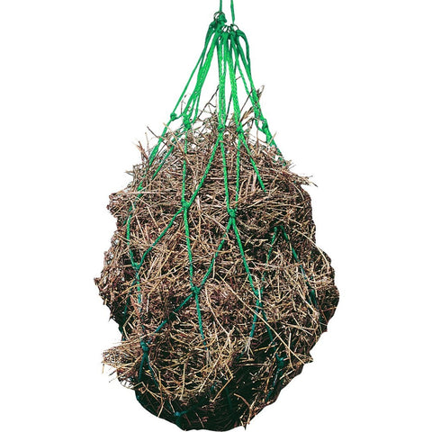 HAY NET HEAVY DUTY PLASTIC GREEN LARGE