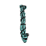 HAY BAG VIVID SLOW FEED MED 40" BLACK TURQUOISE